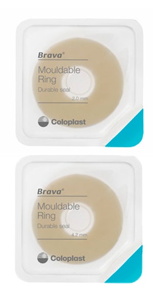 Brava Anillo Plasmable De Pasta Sin Alcohol Para Ostomia 2mm 10 Piezas-1