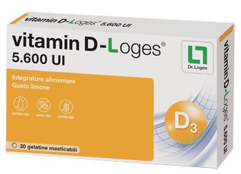 Vitamina D-Loges 30 Gelatina Masticable Limon 42g-1