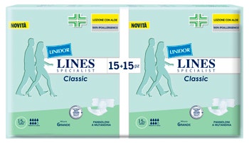 Lines Special Classic Pañalera Braguitas Super Large Talla 30 Piezas-1