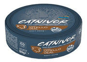 Drn Catnivor Comida húmeda con ternera para gatos adultos, lata de 80 g