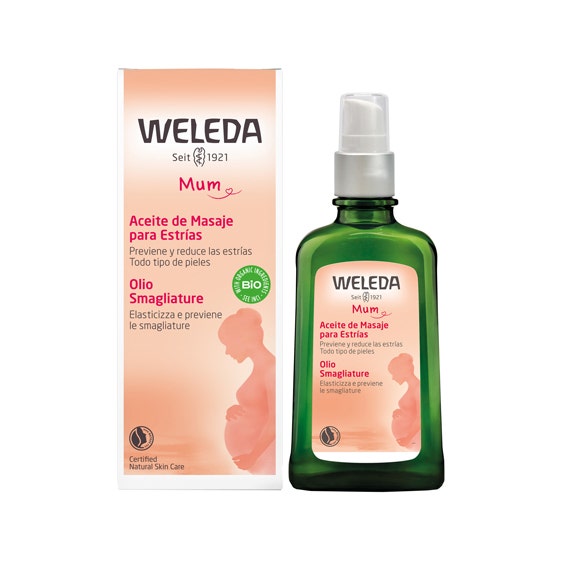 Weleda Mamá Aceite Estrías 100ml-4