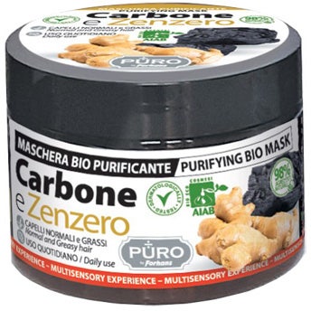 Forhans Puro Mascarilla Orgánica Purificante de Carbón y Jengibre 250 ml