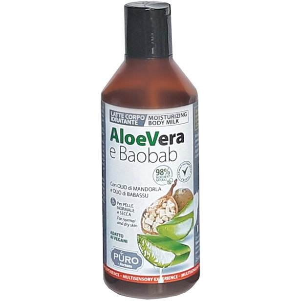 Forhans Leche Corporal Pura de Aloe y Baobab 250 ml