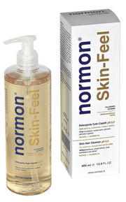 Normon Skin-Feel Limpiador Cabello Cuero Cabelludo pH 5.5 400ml-1