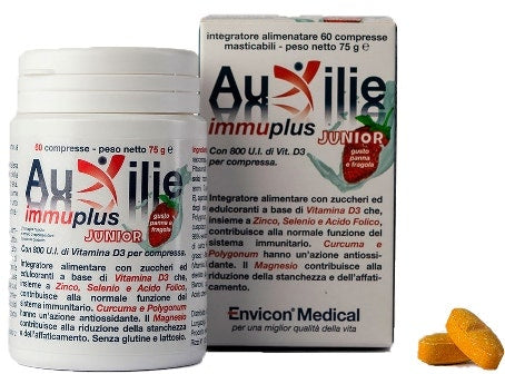Auxilie Immuplus Junior Masticable 30 Comprimidos-1
