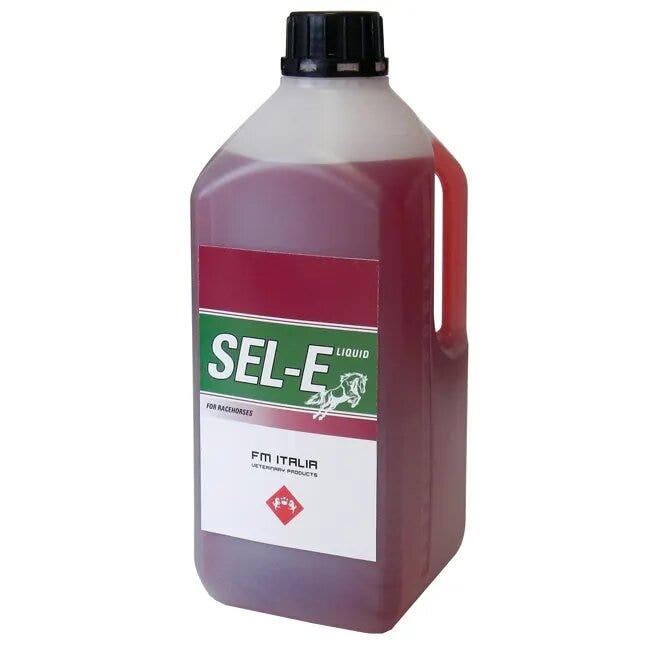 Sel-E Líquido, pienso complementario para caballos, 1900 ml