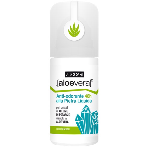 Aloevera2 Antiodorante Piedra Líquida Roll-on 50 ml