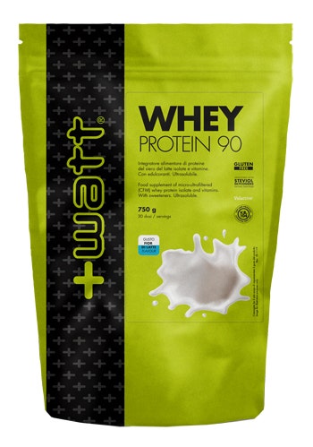 '+Watt Whey Protein 90 Doypack Sabor Fiordilatte 750 g