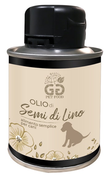 G&G Pet Food Olio Semi Di Lino Per Cani 100ml