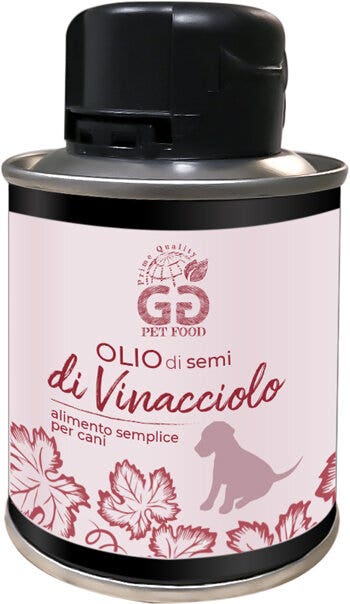 G&G Pet Food Olio Di Semi Di Vinacciolo Per Cani 100ml