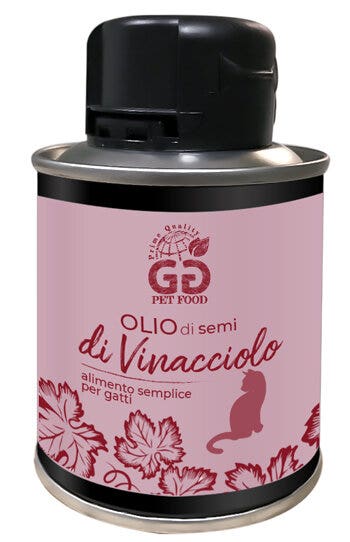 G&G Pet Food Aceite de semillas de uva para gatos 100 ml