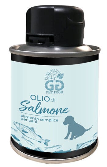 G&G Pet Food Olio Di Salmone Per Cani 100ml