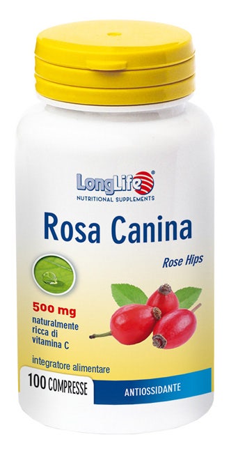 Longlife Rosa Canina 100 Comprimidos-1