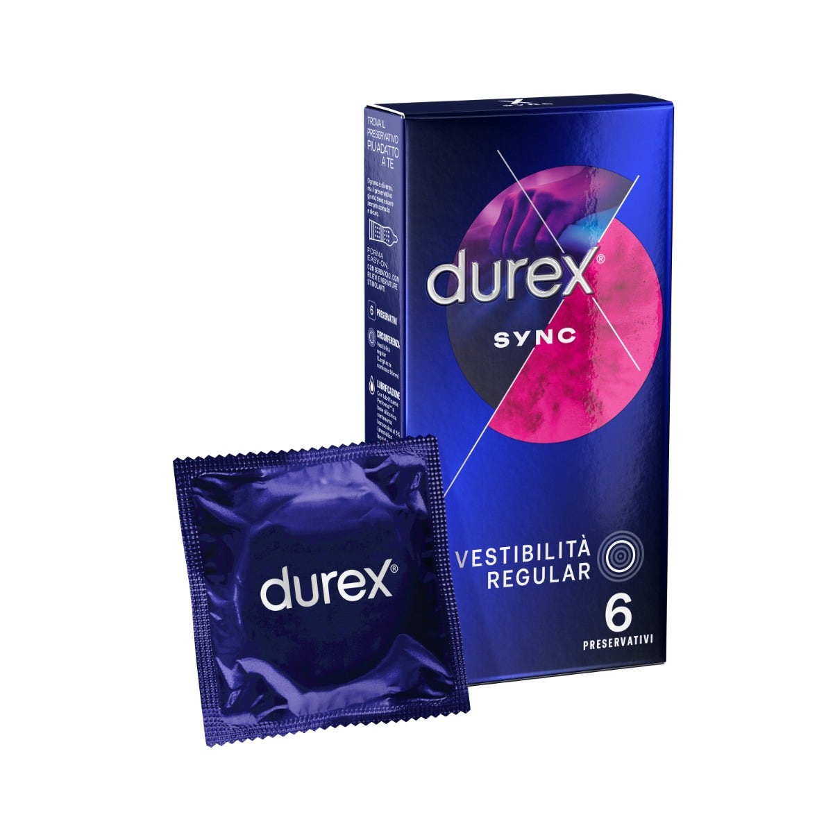 Durex Sync Condón 6 Piezas-15