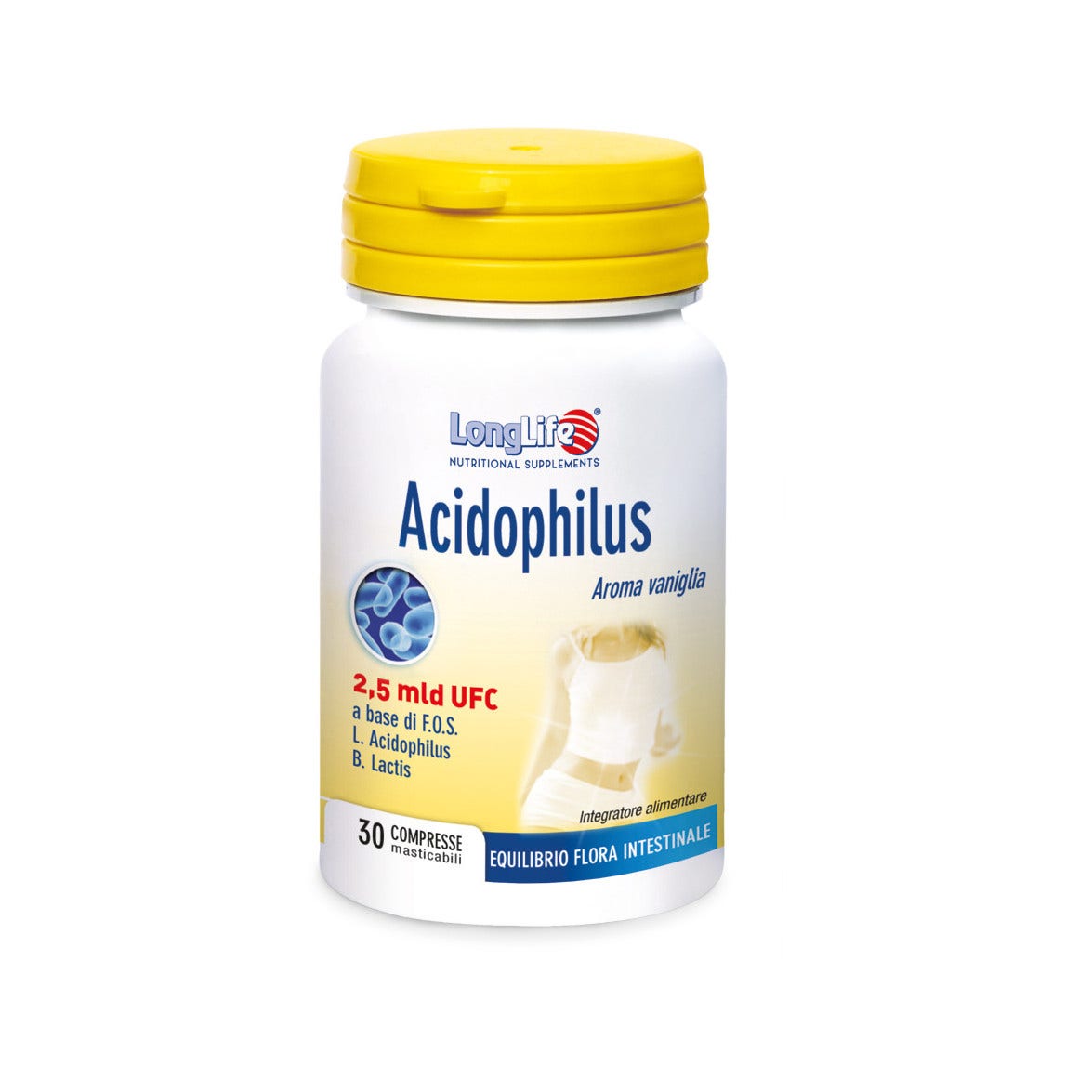 Longlife Acidophilus 30 Comprimidos Masticables-2