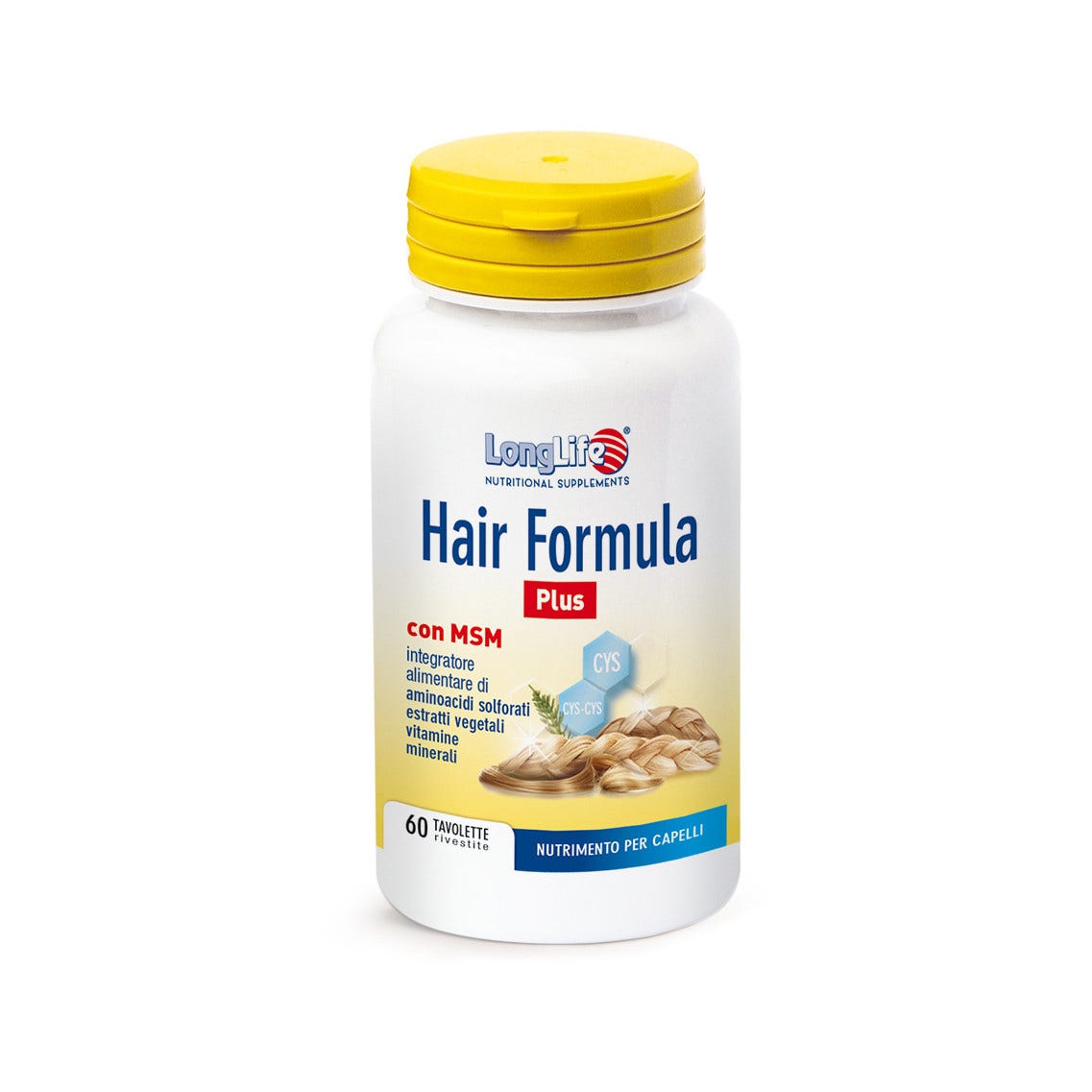 Longlife Hair Formula Plus 60 Comprimidos-3