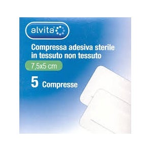 Alvita Garza Tableta Adhesiva Estéril 7,2x5cm-2