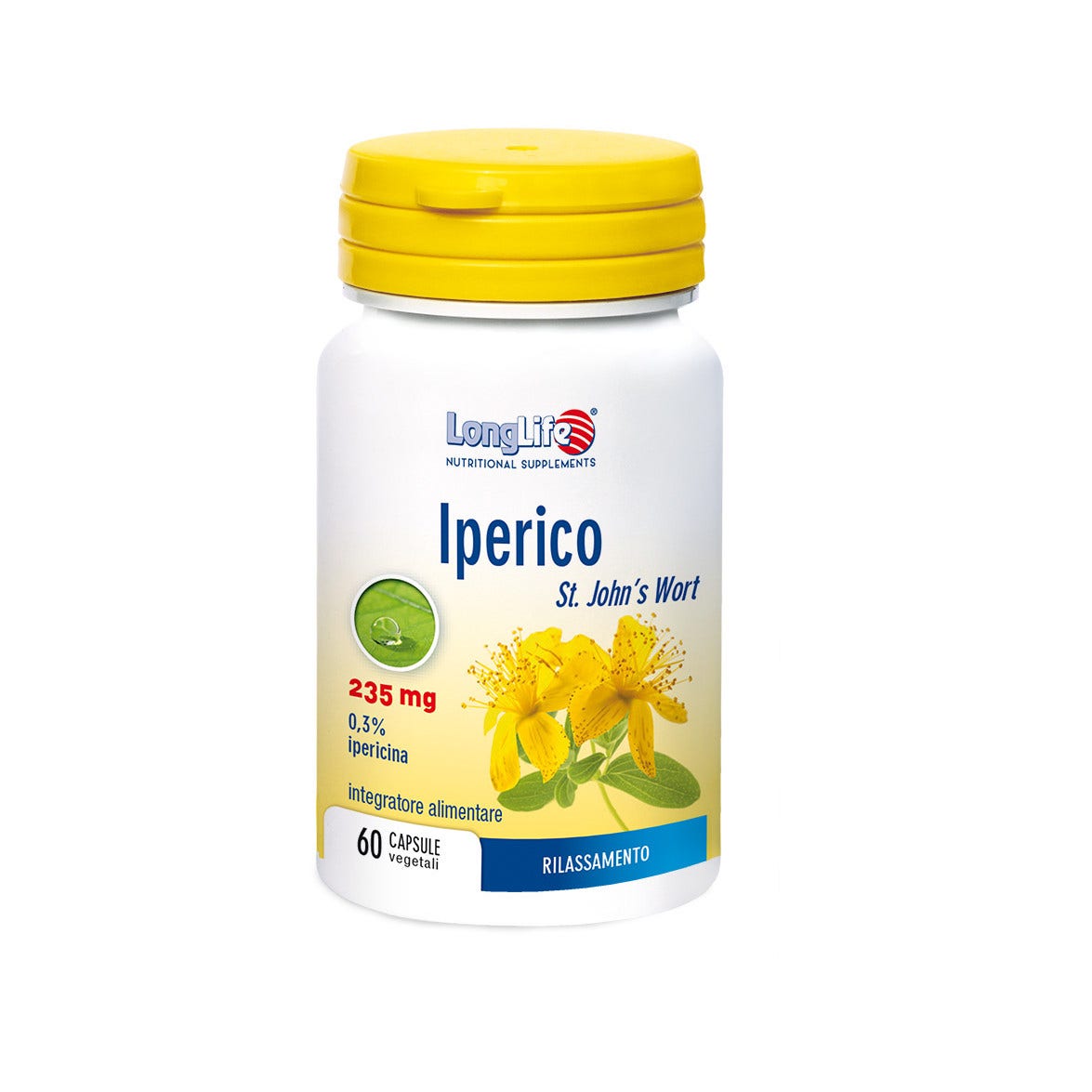 Longlife Hipérico 60 Cápsulas Vegetales-3