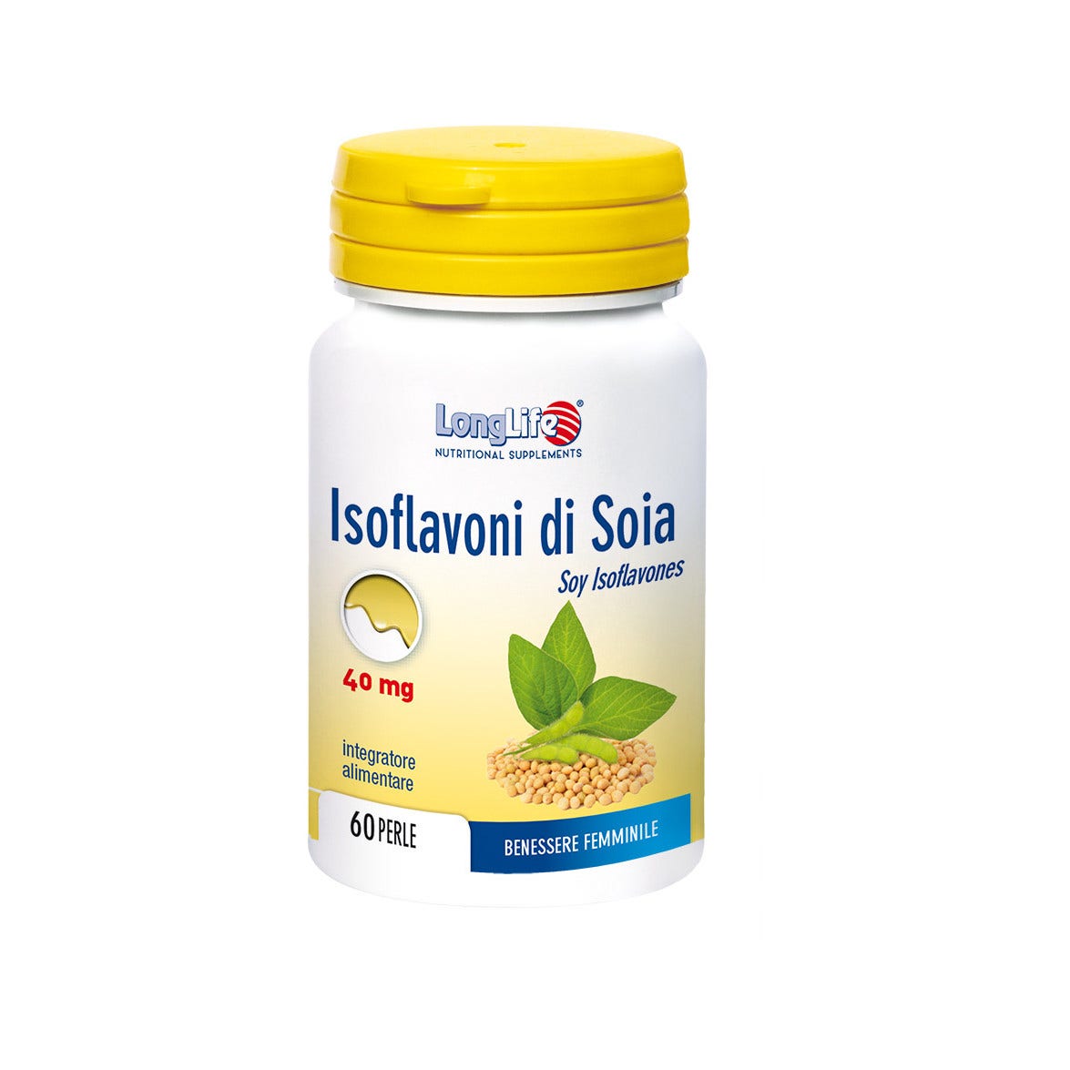 Isoflavonas de Soja Longlife 60 Perlas-3