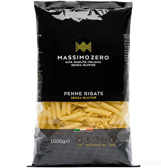 Massimo Zero Sin Gluten Penne Rigate 1Kg-2
