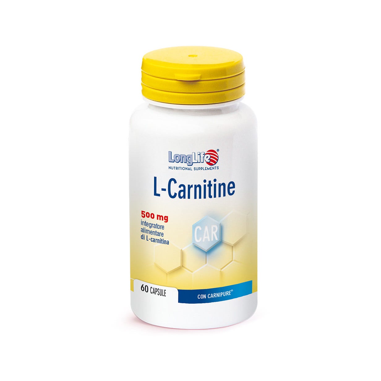 Longlife L-Carnitina 60 Cápsulas-2