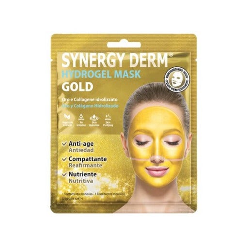 Synergy Derm Hydrogel Mascarilla Dorada-1