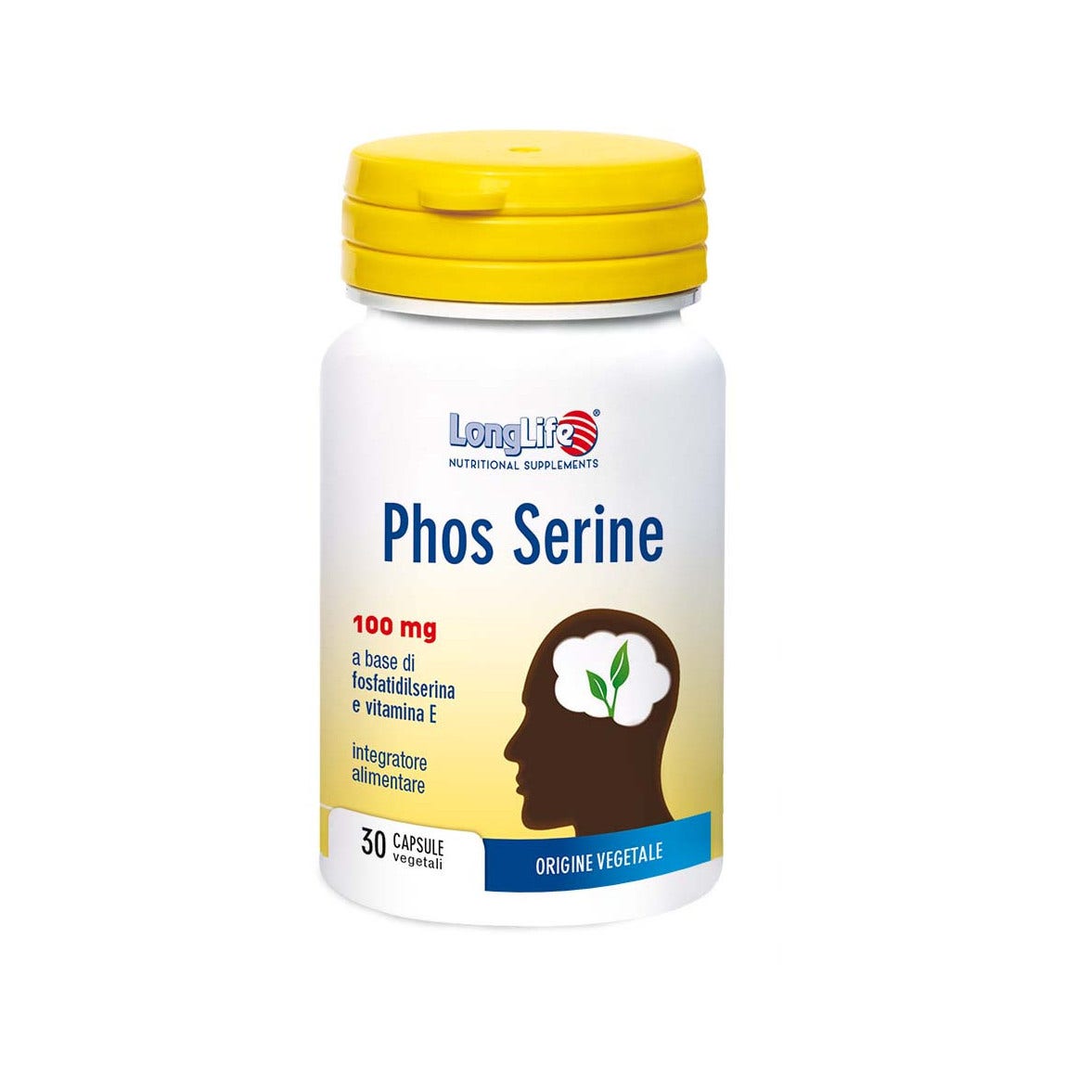 Longlife Phos Serina 30 Cápsulas-2