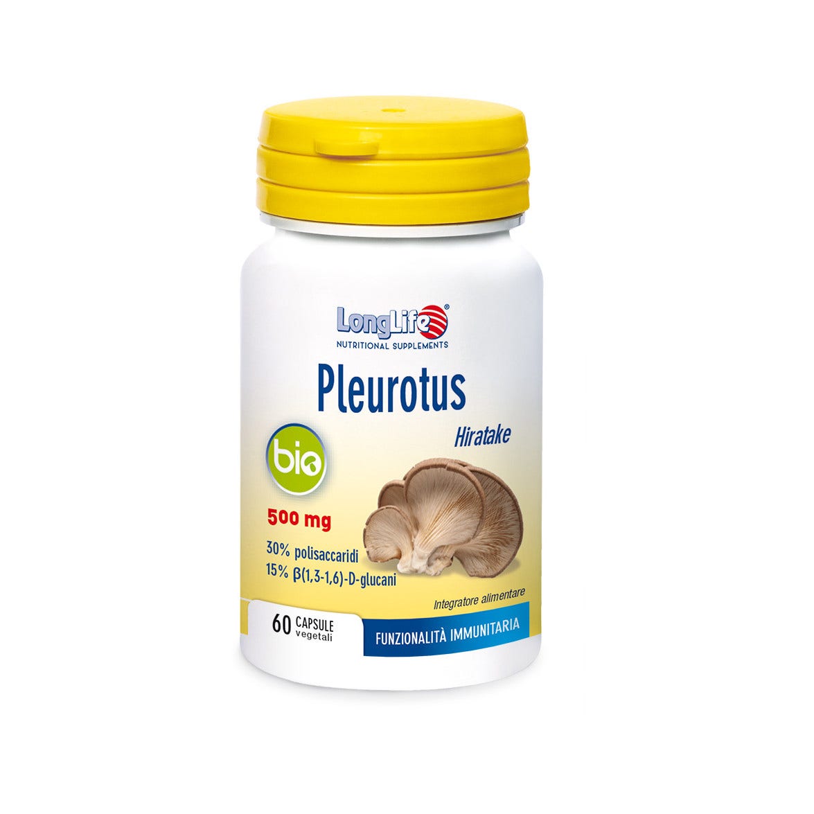 Longlife Pleurotus Bio 60 Cápsulas-2