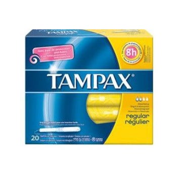 Tampax Azul Caja Regular 20 Piezas-2