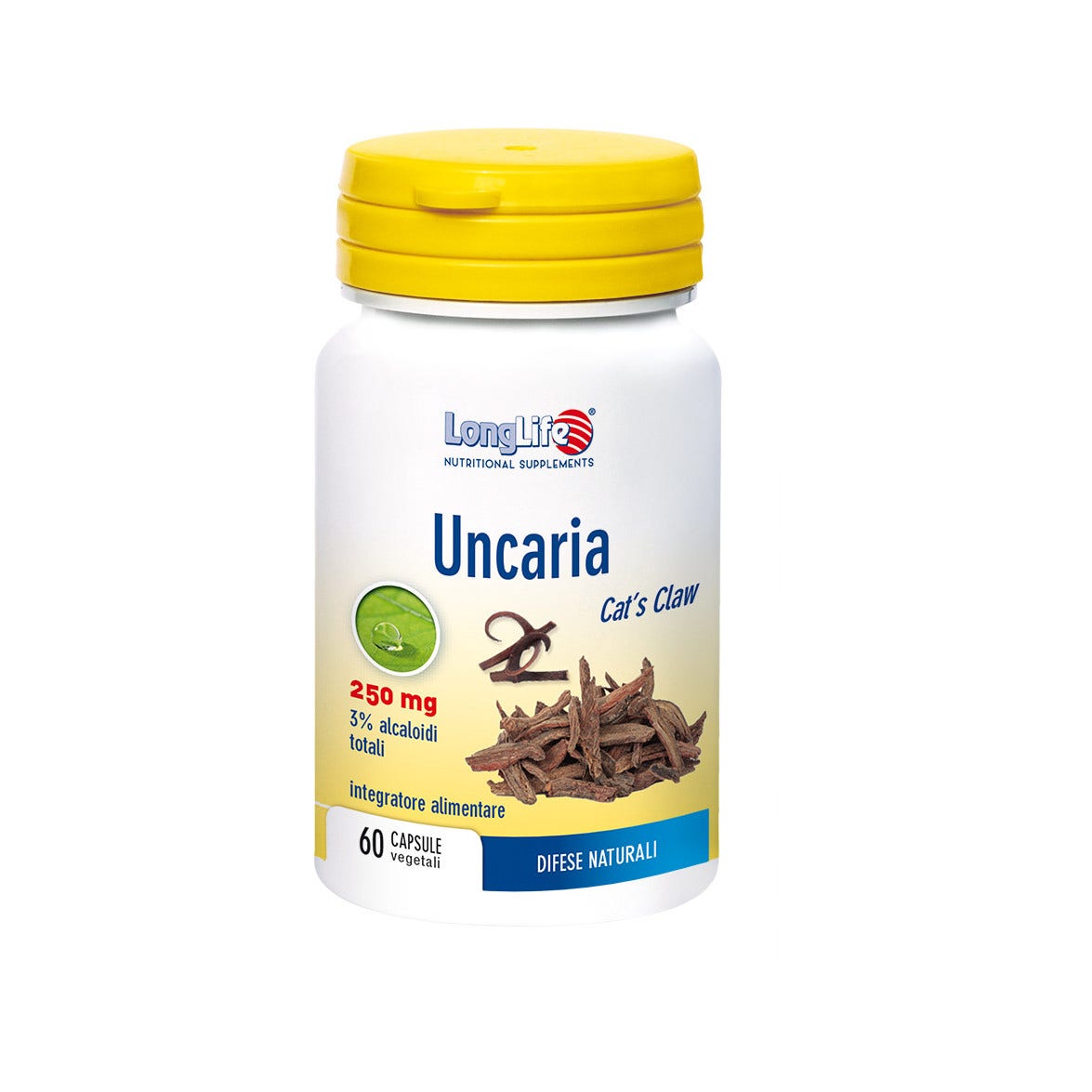 Longlife Uncaria 60 Cápsulas-2