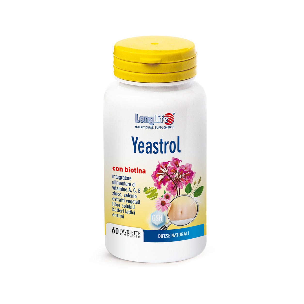 Longlife Yeastrol 60 Comprimidos-2