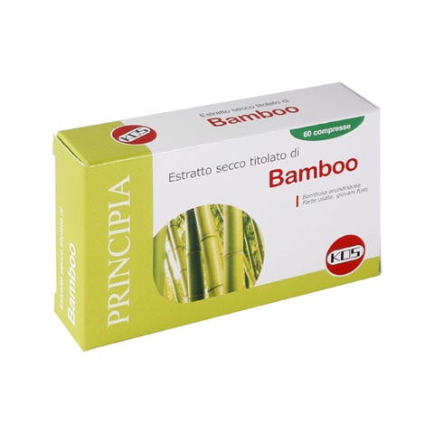 Extracto seco de bambú, 60 cápsulas