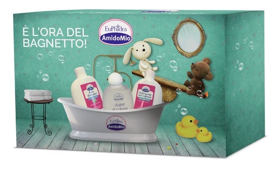 Euphidra Amidomio Kit de Baño Champú + Limpiador + Colonia-1
