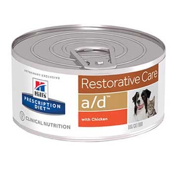 Hill's Prescription Diet A/D Cuidado Restaurador Wet Dog Cat 156g-1