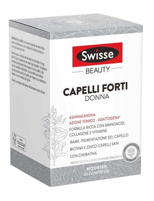 Swisse Cabello Fuerte Mujer 30 Comprimidos-1