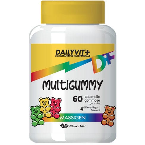 Dailyvit Caramelos De Gominola Multigomosos 60 Piezas-2