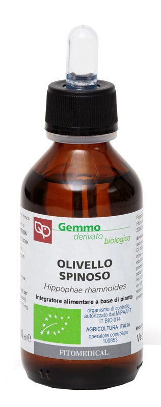 Espino Amarillo Orgánico, Extracto de Yemas 100 ml
