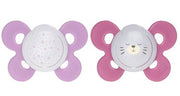 Chicco Physio Comfort Lumi Silicona Chupete 16-36m 2 Piezas-1