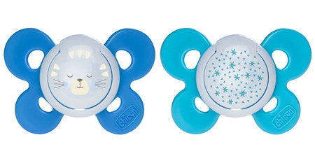 Chicco Chupete Confort Luminoso Silicona Masculino 2 Piezas-1