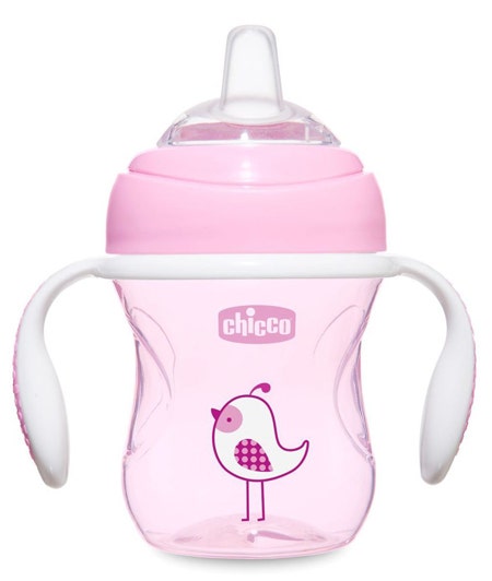 Chicco Copa Transición Rosa 4Mesi + 1 Pieza-1