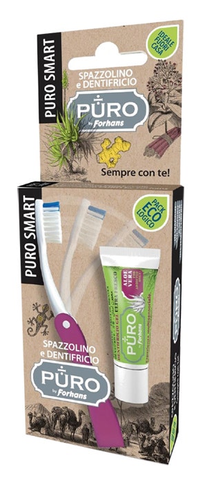 Forhans Puro Smart Kit Igiene Orale Spazzolino + Dentifricio