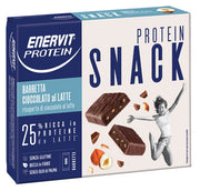 Enervit Protein Snack 8 Barrette Cioccolato Latte