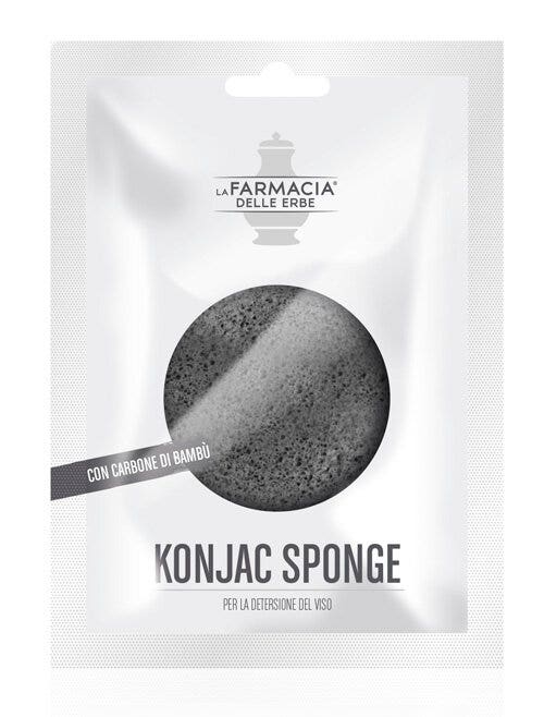 Esponja Konjac de Herbal Pharmacy con carbón de bambú-1