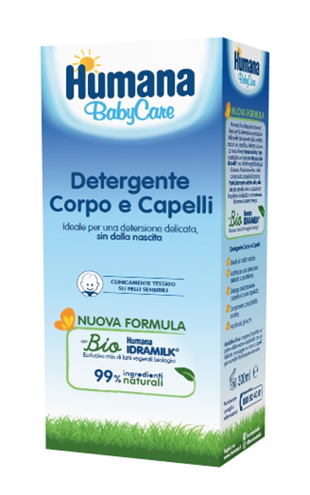 Humana Baby Care Limpiador corporal y capilar 300 ml-1