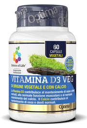 Colors of Life Vitamina D3 Vegetal 60 Cápsulas-1