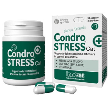 Condrostress + Cat para gatos, 30 cápsulas monodosis