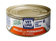 Vet Line Per Gatto Pollo Con Formaggio In Salsa 70g