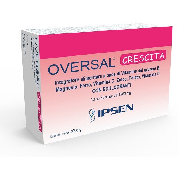 Oversal Crecimiento 30 Comprimidos-2