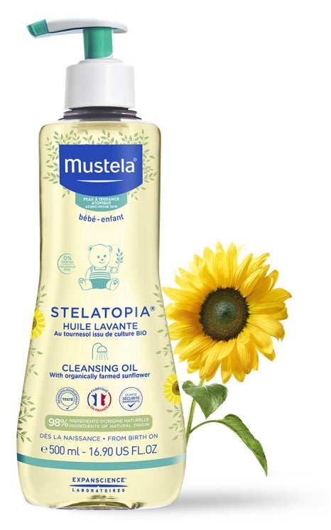 Mustela Stelatopia Aceite De Baño 500ml-1