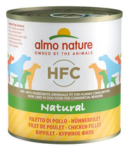 Almo Nature HFC Comida húmeda natural Filete de pollo para perros adultos 280g-1